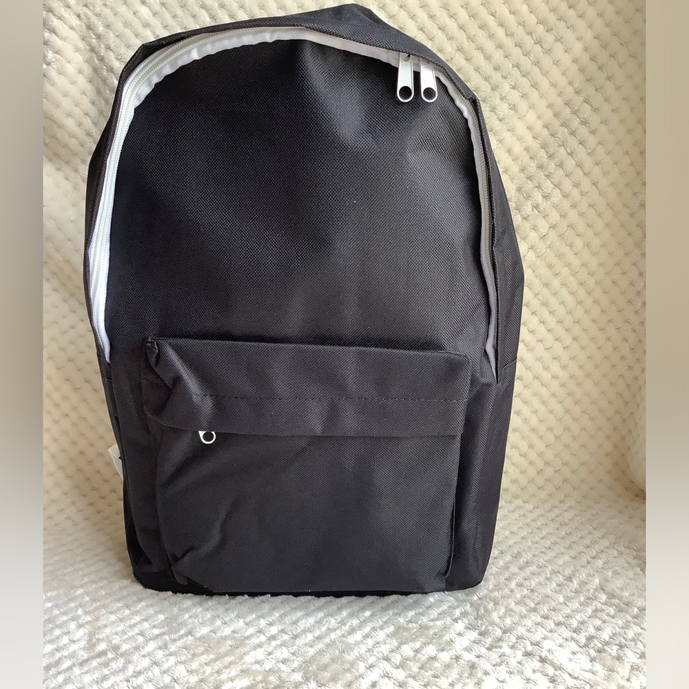 LA EXPRESS New Black Backpack with Front Pocket NWT